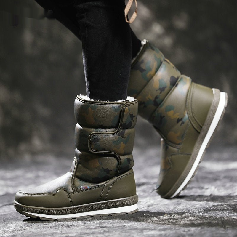 Kids' waterproof fleece-lined winter shoes – photo 1