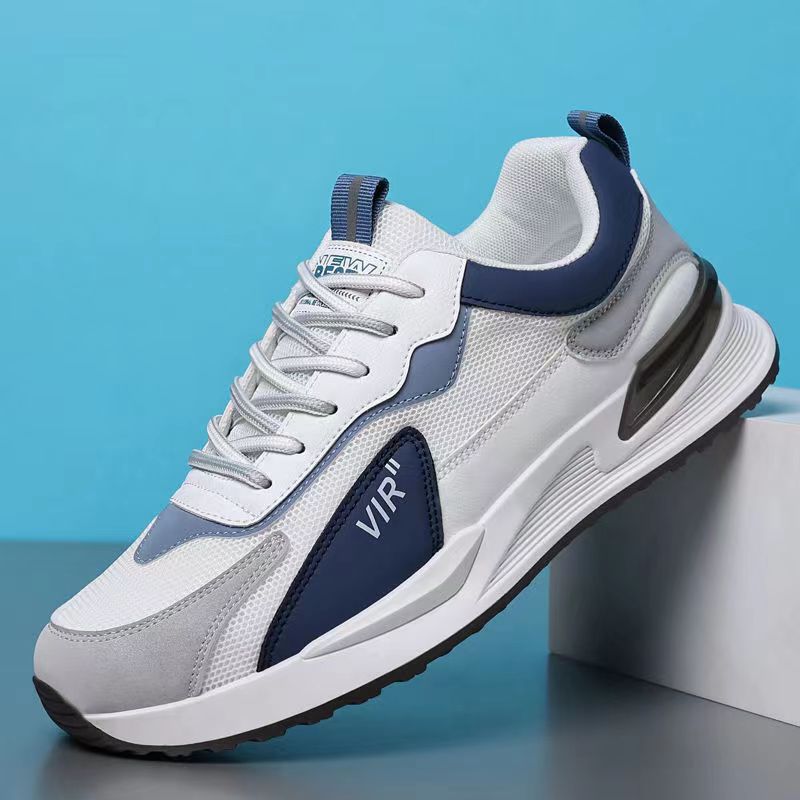 Men's colour-block mesh running sneakers – photo 3