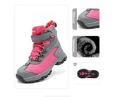Kids' fleece-lined leather snow boots – photo 3