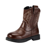 Girls' embroidered Martin boots – photo 2
