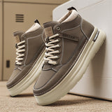 Men's vintage chunky-sole work boots – photo 1