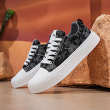 Men's American vintage thick-sole canvas shoes – photo 2