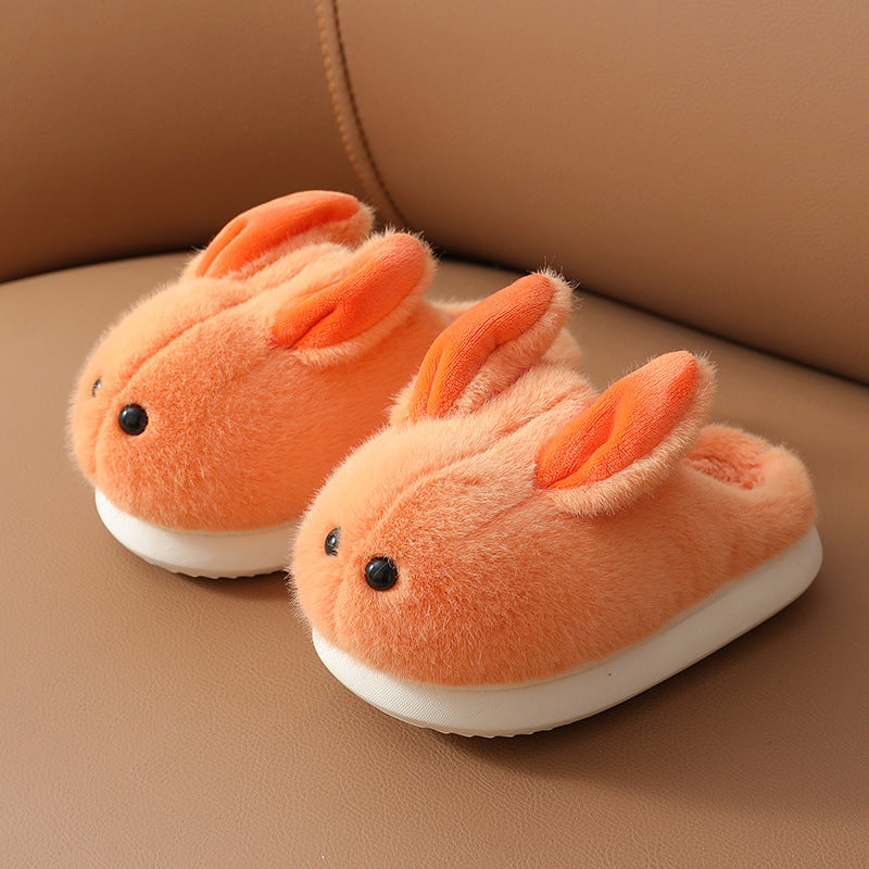 Kids' cute cartoon cotton slippers – photo 7