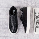 Men's casual leather sneakers – photo 4
