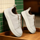 Men's slip-on canvas loafers – photo 4
