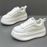 Men's shell-toe leather low-top sneakers – photo 3