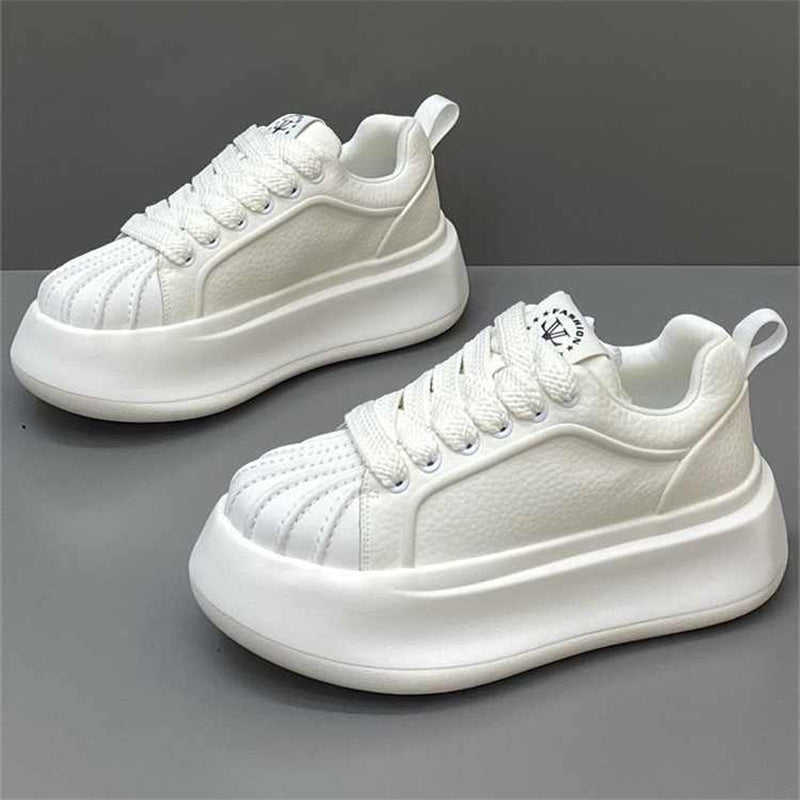 Men's shell-toe leather low-top sneakers – photo 3
