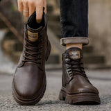 Men's British-style high-top Martin boots – photo 6