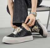 Men's chunky flat breathable skate sneakers – photo 3