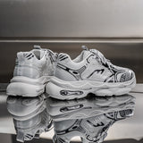 Men's mesh platform dad sneakers – photo 5