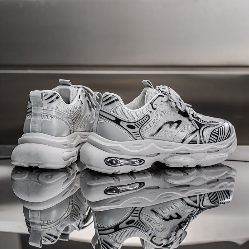 Men's mesh platform dad sneakers – photo 5