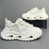 Men's hollow-out platform dad sneakers – photo 1