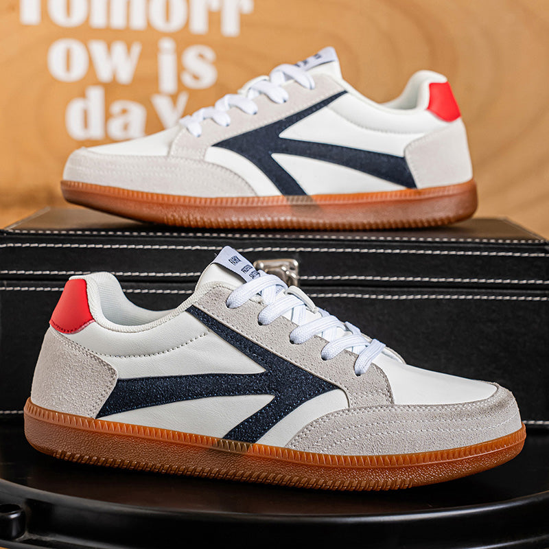 Men's retro wide-toe crepe-sole trainers – photo 2
