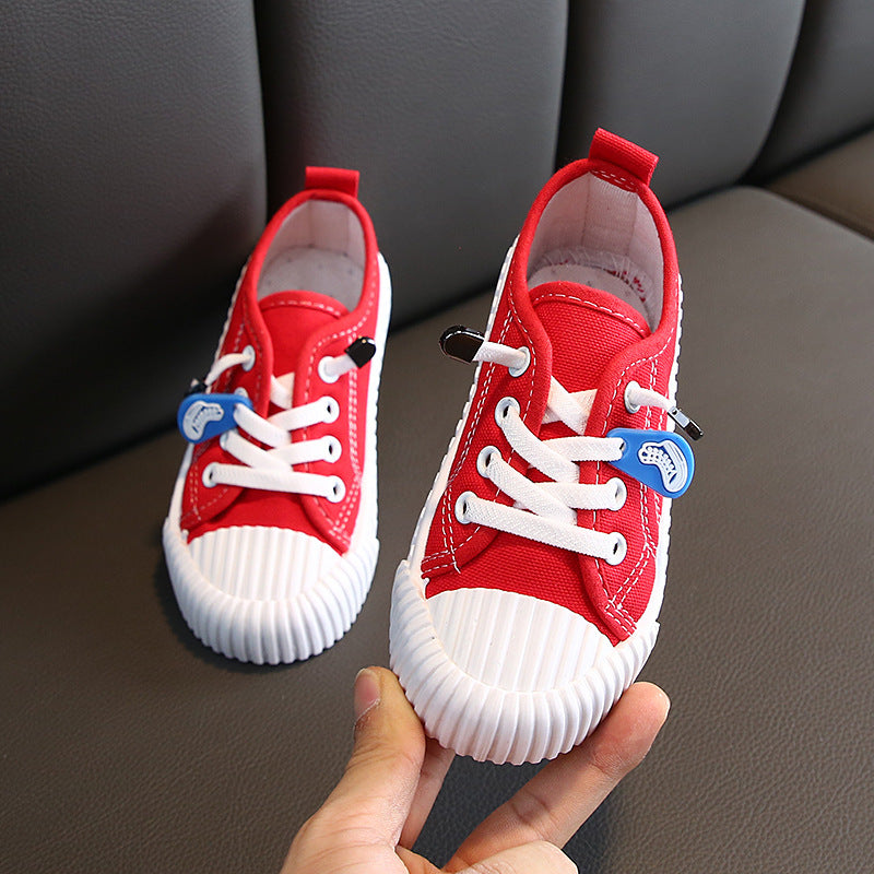 Kids' candy-colour canvas shoes – photo 4