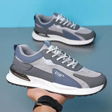 Men's colour-block mesh running sneakers – photo 9