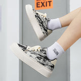 Men's canvas platform skate sneakers – photo 2
