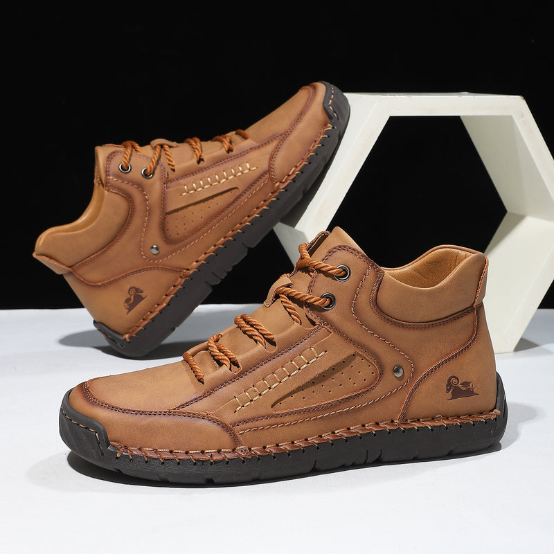 Men's breathable lace-up high-top sneakers – photo 1
