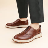 Men's breathable leather business shoes – photo 2