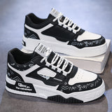 Men's panda black and white waterproof skate sneakers – photo 6