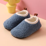 Kids' fleece-lined non-slip cotton slippers – photo 9