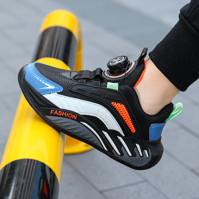 Kids' rotating-buckle running sneakers – photo 5
