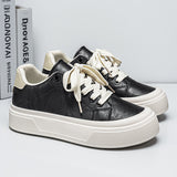 Men's chunky flat breathable skate sneakers – photo 6