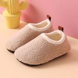 Kids' fleece-lined non-slip cotton slippers – photo 7