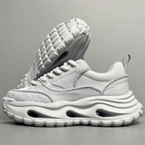 Men's hollow-out platform dad sneakers – photo 4