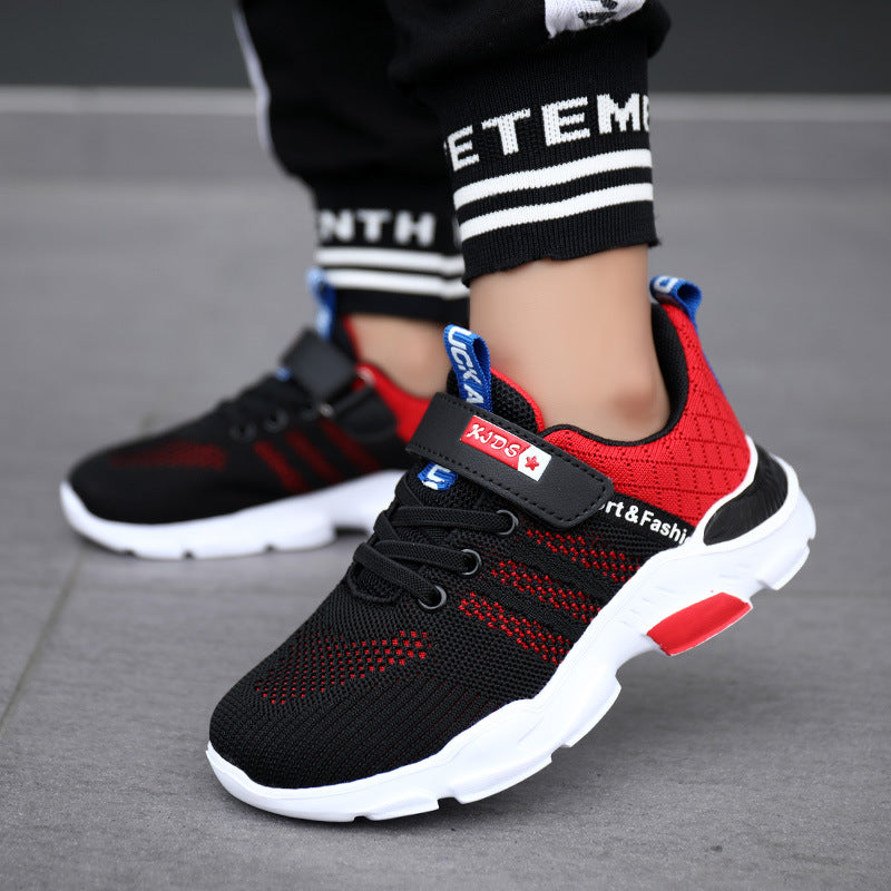 Boys' soft-sole leather sports shoes – photo 2