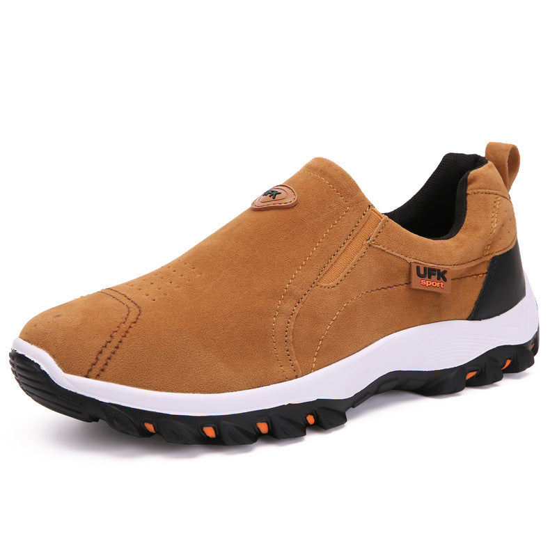 Men's frosted outdoor hiking shoes – photo 1