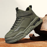 Men's thick-sole non-slip work sneakers – photo 4