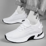 Men's hidden-height mesh platform running shoes – photo 1