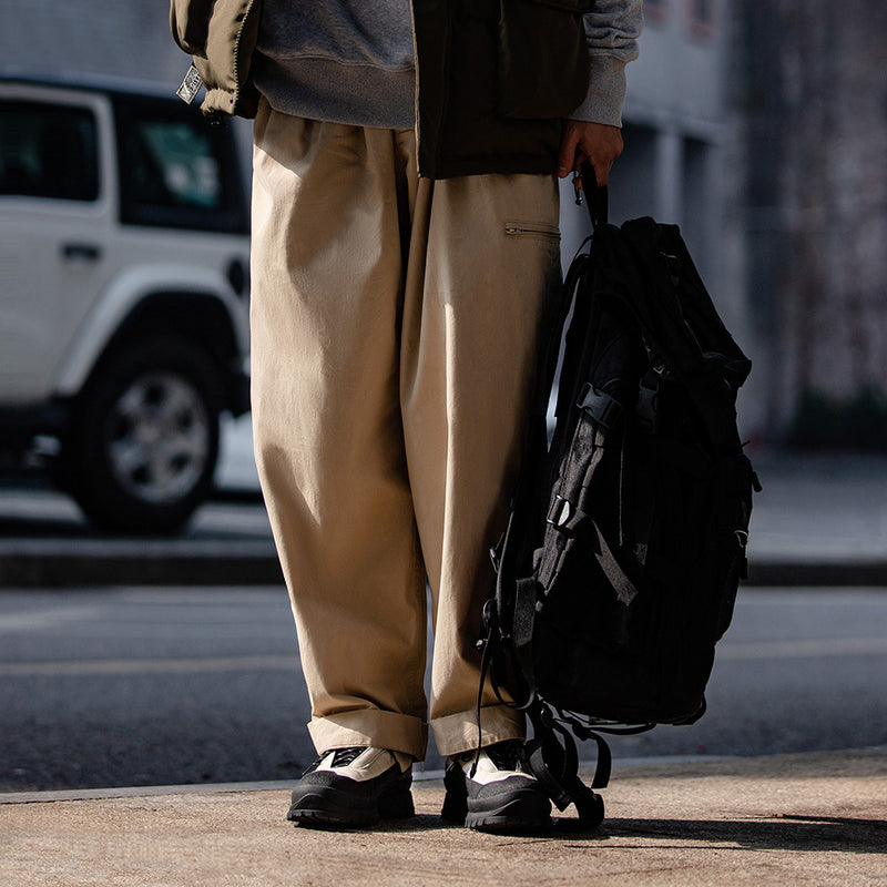Men's thick-sole height-increasing sport sneakers in gravel white – photo 3