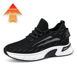 Men's hidden-height mesh platform running shoes – photo 2