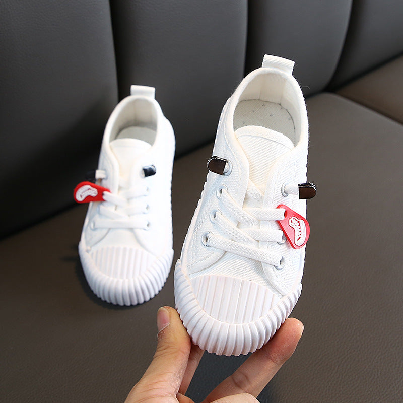 Kids' candy-colour canvas shoes – photo 9