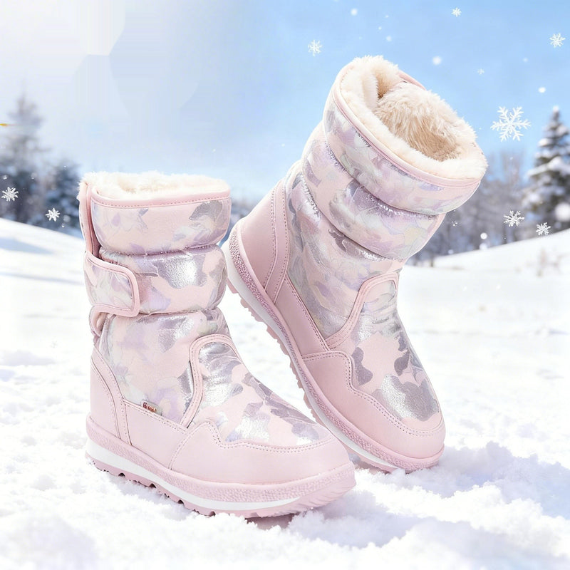 Kids' waterproof fleece-lined winter shoes – photo 7