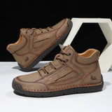 Men's breathable lace-up high-top sneakers – photo 2