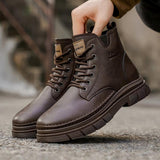 Men's British-style high-top Martin boots – photo 4