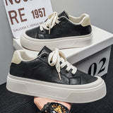 Men's chunky flat breathable skate sneakers – photo 1