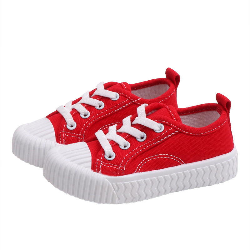 Kids' candy-colour canvas shoes – photo 7
