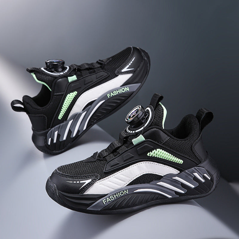 Kids' rotating-buckle running sneakers – photo 8
