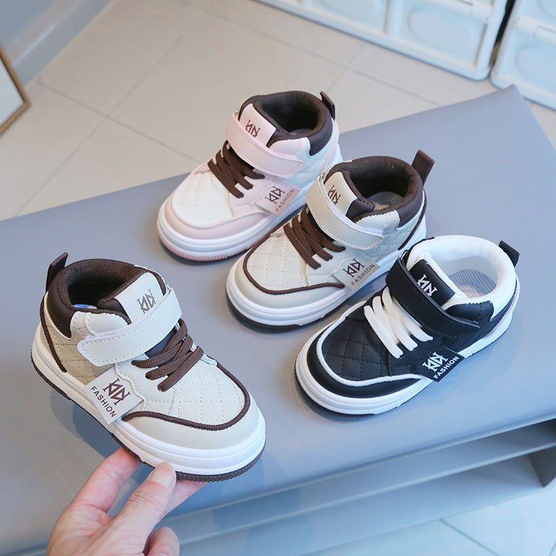 Kids' high-top casual sneakers – photo 1